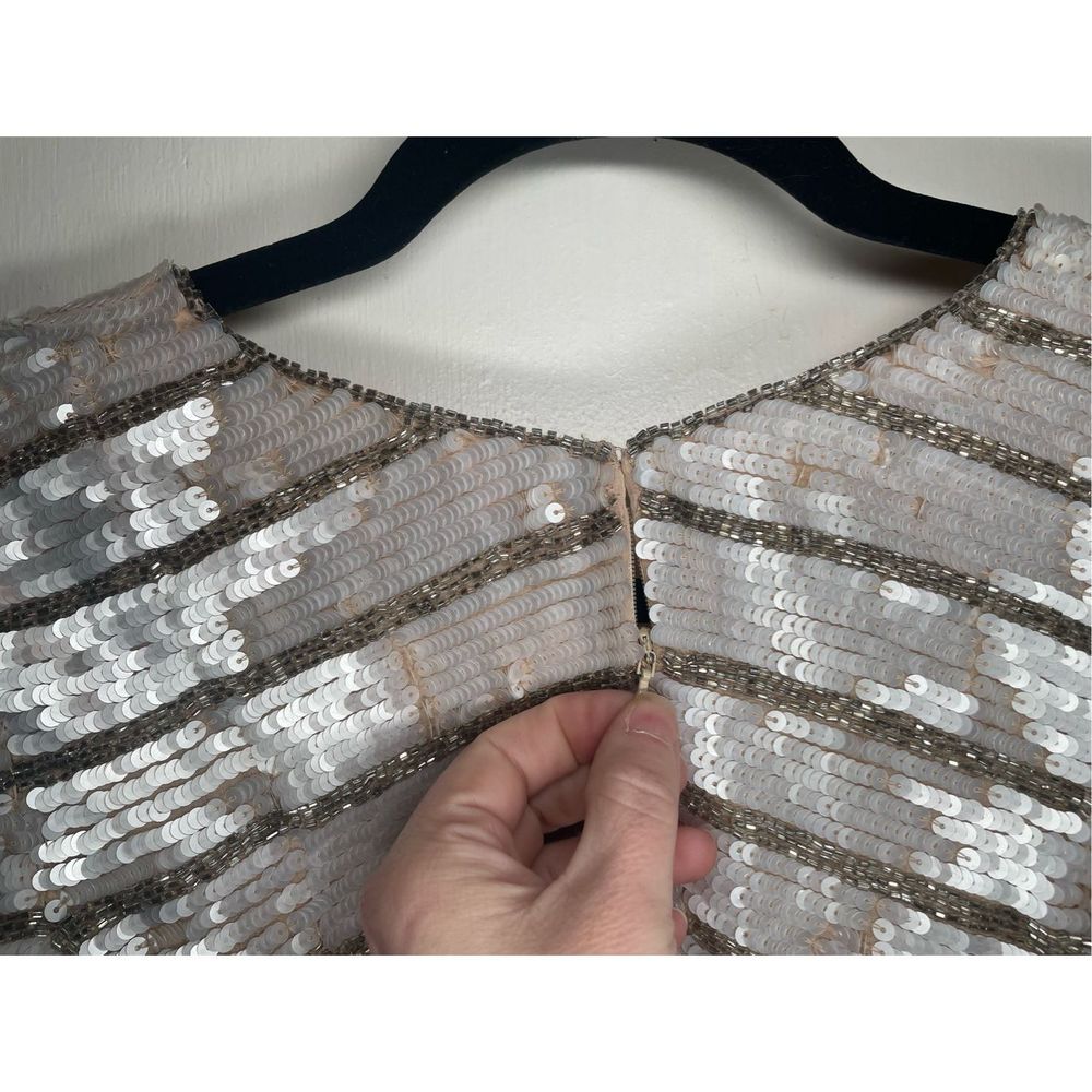 Parker Revolve Silk Sequin Serena mini cocktail Dress size xs - Picture 16 of 16